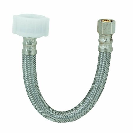B&K 3/8 In. FC x 7/8 In. BC Nut x 9 In. L Toilet Connector 496-102